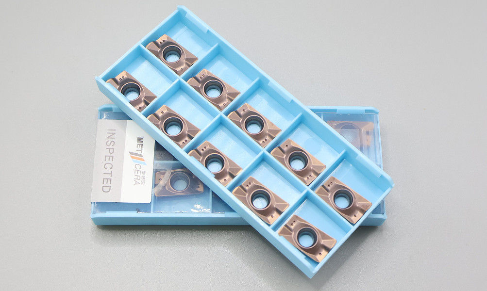 APMT1604PDER-MM Acciaio inossidabile Leggio di carbonio Acciaio finitura di lavorazione Taglio Carburo inserto fresatura taglio inserti