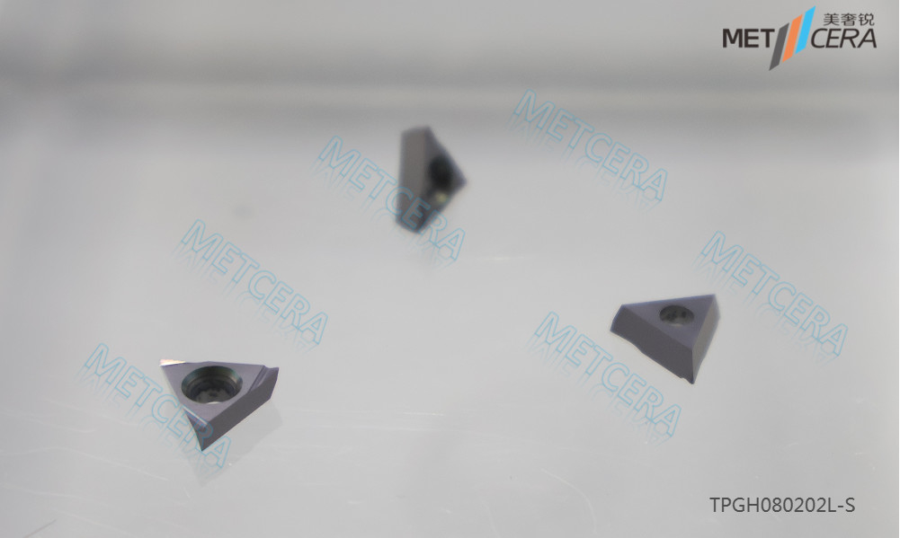 Strumento per fori interni del tornio a carburo CNC TPGH0802, inserti di carburo a mano sinistra, inserti di fresatura CNC, inserto di foratura
