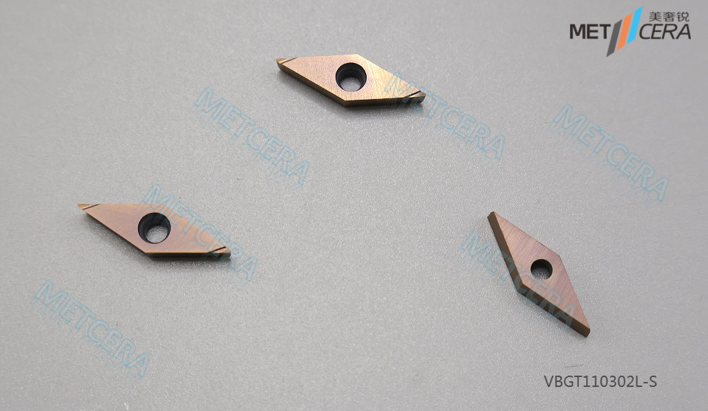 Strumenti di taglio per la tornitura del carburo CNC in acciaio inossidabile lavorazione fine taglio della testa sinistra strumento di tornitura interno VBGT110302