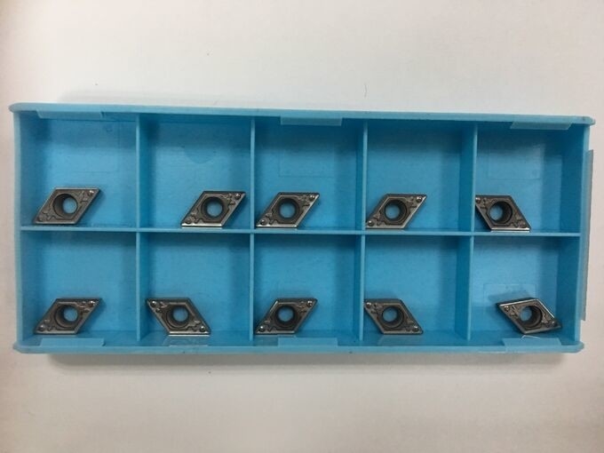 Inserti di tornitura anti-corrosiva per cermeti resistenti alle alte temperature DCMT DCMT07 DCMT11