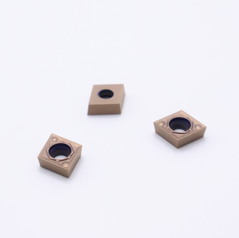 CCMT060202-1HQ PV2310 Strumento di taglio Cermet inserisce materiale di bronzo HRA92.5 Durezza Superficie liscia