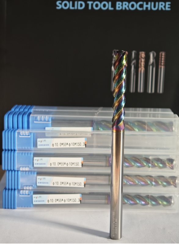 MAE PLUS Φ10x55x10Dx150mm Super lunghezza carburo mulino per la lavorazione di metalli non ferrosi