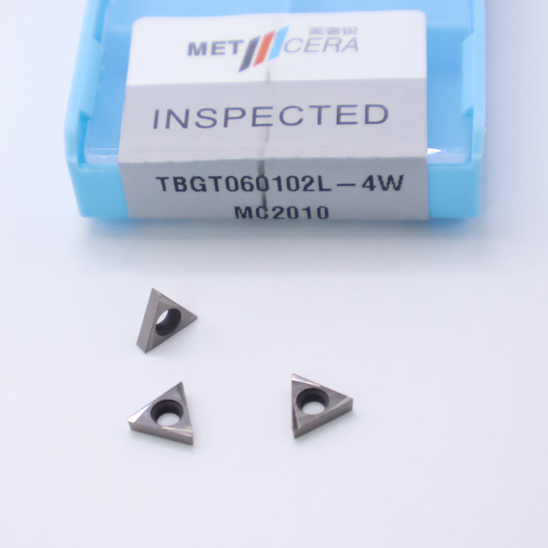 MC2010/PV2110 Inserti di tornitura CNC di grado Cermet con inserti di finitura e rompicerchi da 4W