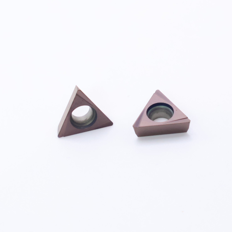 TPGT10 TPGT11 Carbide Turning Inserts per CNC Turning 4W Chip Breaker in argento / bronzo