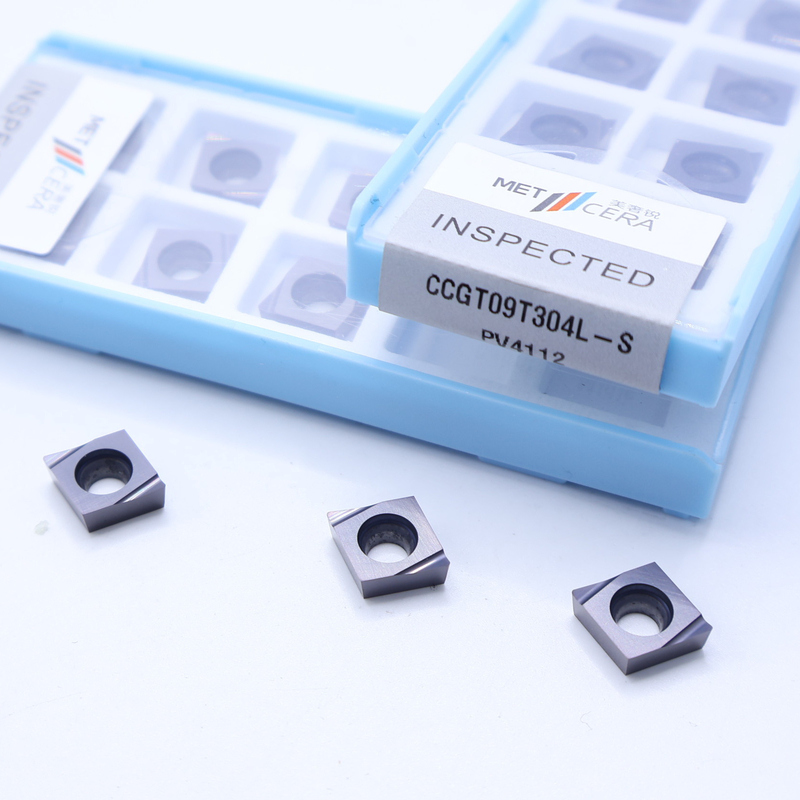 CCGT04 CCGT06 CCGT09 Inserti di tornitura a carburo, inserti di tornitura a carburo CNC in S chip breaker