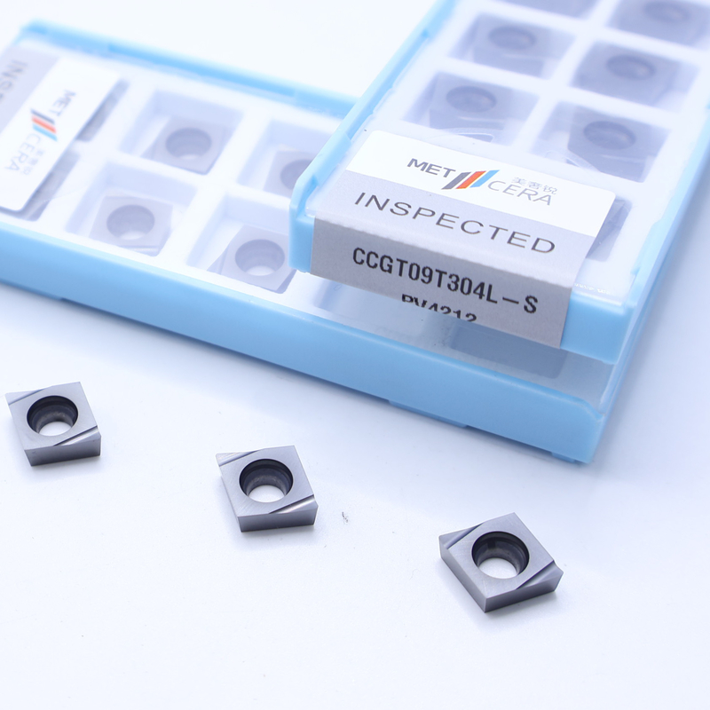 CCGT04 CCGT06 CCGT09 Inserti di tornitura a carburo, inserti di tornitura a carburo CNC in S chip breaker