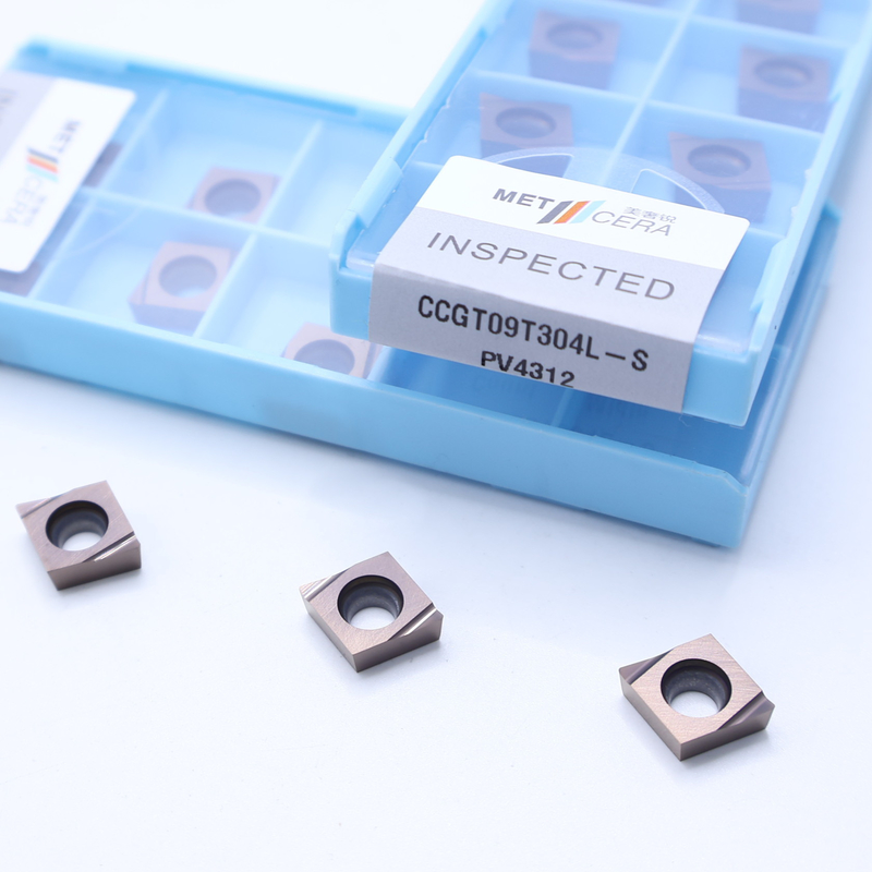 CCGT04 CCGT06 CCGT09 Inserti di tornitura a carburo, inserti di tornitura a carburo CNC in S chip breaker