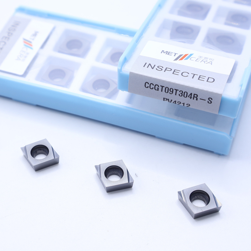 CCGT04 CCGT06 CCGT09 Inserti di tornitura a carburo, inserti di tornitura a carburo CNC in S chip breaker