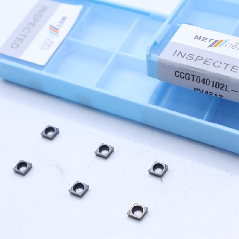 CCGT04 CCGT06 CCGT09 Inserti di tornitura a carburo, inserti di tornitura a carburo CNC in S chip breaker