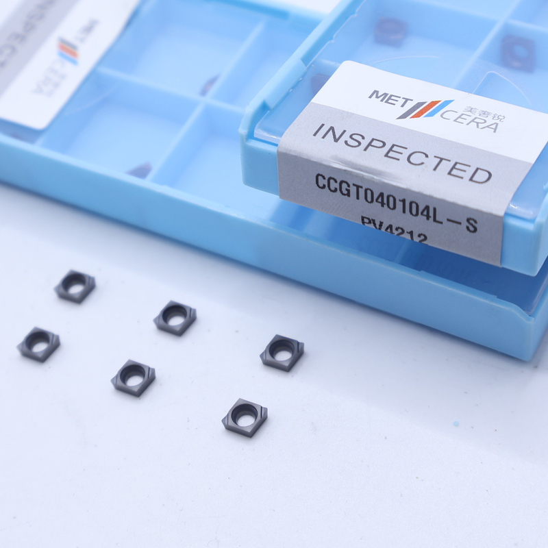 CCGT04 CCGT06 CCGT09 Inserti di tornitura a carburo, inserti di tornitura a carburo CNC in S chip breaker