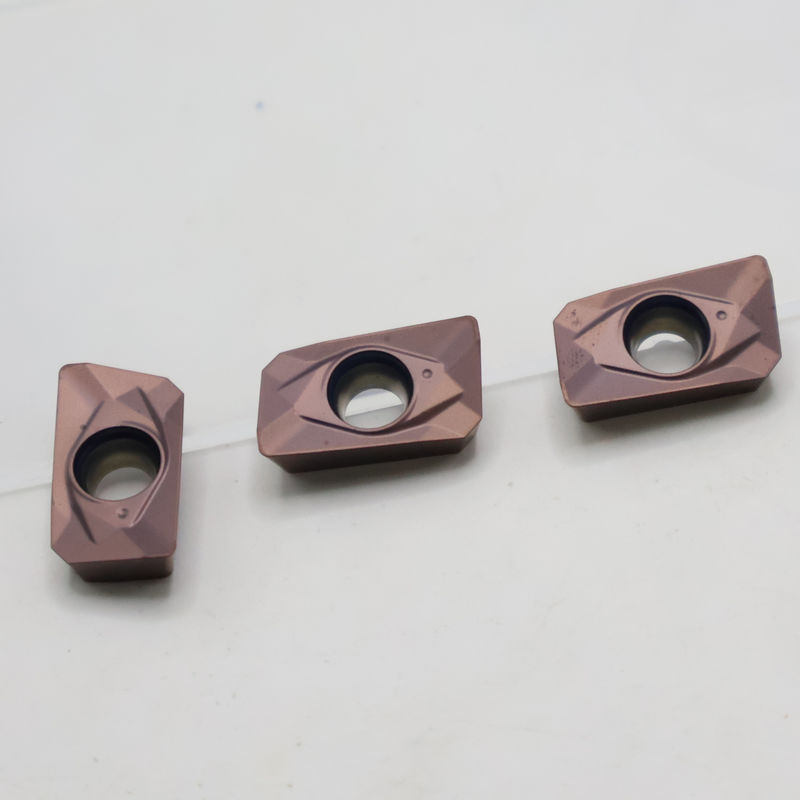 Set di inserti per fresatura al carburo, inserti per fresatura ad alte prestazioni per acciaio inossidabile e leghe dure APMT1604PDER-FM