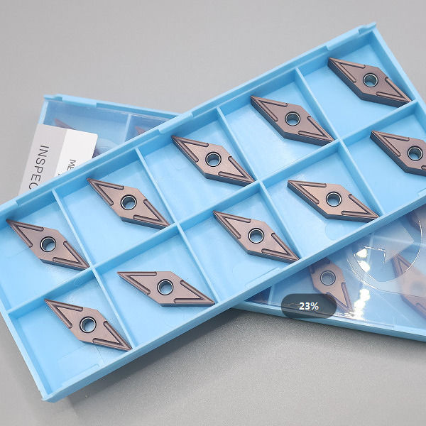 VNMG1604 Inserti di tornitura a carburo esterno indicizzabili per il taglio di barre di foratura inossidabili