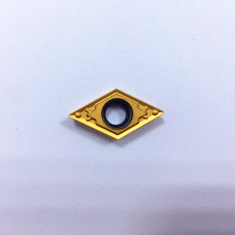 Rivestimento PVD colore dorato utensili di inserimento di tornitura esterna per tornio DCMT11T304-HQ