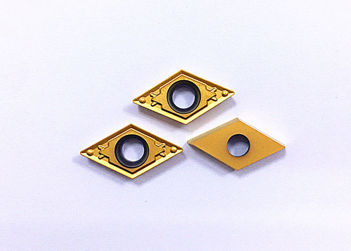 Rivestimento PVD colore dorato utensili di inserimento di tornitura esterna per tornio DCMT11T304-HQ