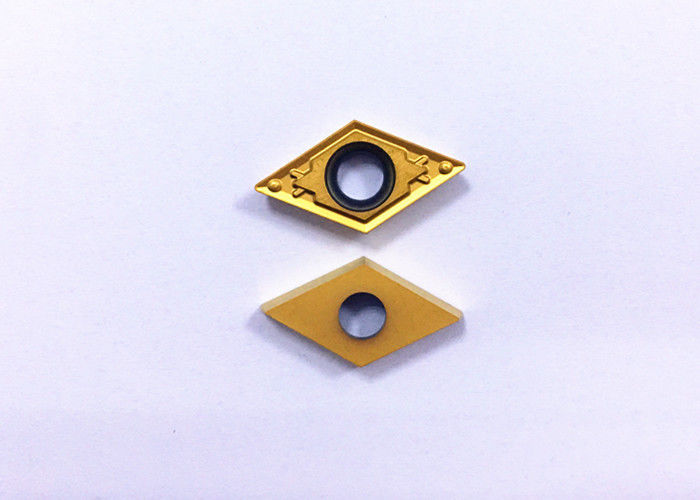 Rivestimento PVD colore dorato utensili di inserimento di tornitura esterna per tornio DCMT11T304-HQ