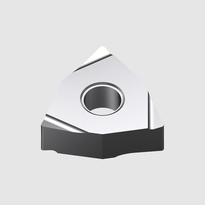 Finitura fine rivestimento PVD CNC inserto Cermet per la lavorazione dell'acciaio inserto di tornitura WNGG080404R-S