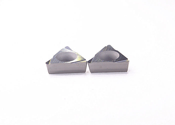 Inserti di tornitura CNC anticorrosivi TBGT0601 eccellente resistenza all'usura e robustezza